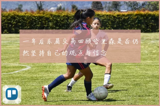 一年后东眉交易回顾哈里森是否仍然坚持自己的观点与信念